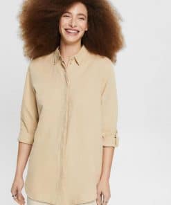 Esprit Linen Blouse Sand