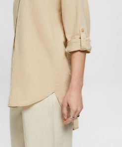 Esprit Linen Blouse Sand