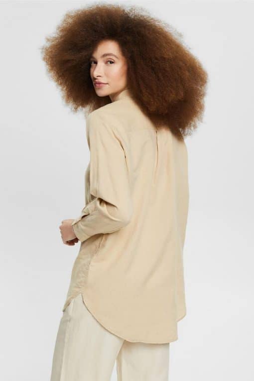 Esprit Linen Blouse Sand