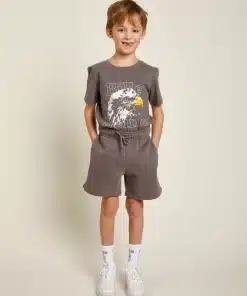 Billebeino Kids Brick Sweatshorts Dark Grey