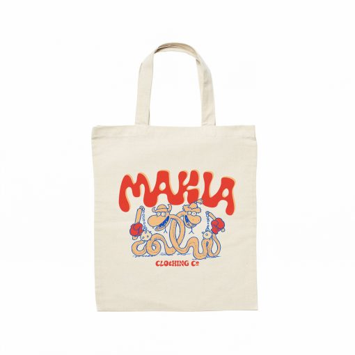 Makia Snakes Tote Bac Ecru
