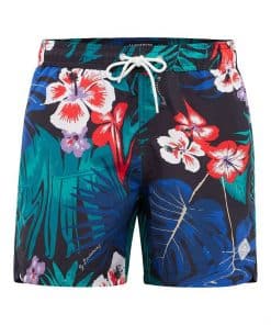 J.Lindeberg Banks Hibiscus Swim Trunks Deep Lake