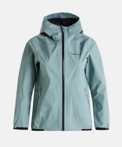 Peak Performance Gore-Tex Pac Jacket Women Ashen Green