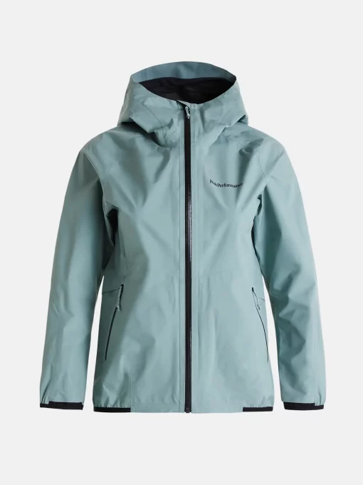 Peak Performance Gore-Tex Pac Jacket Women Ashen Green