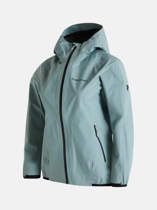 Peak Performance Gore-Tex Pac Jacket Women Ashen Green