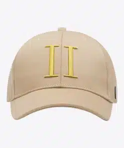 Les Deux Encore Organic Baseball Cap Dark Sand/Maize Yellow