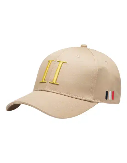 Les Deux Encore Organic Baseball Cap Dark Sand/Maize Yellow