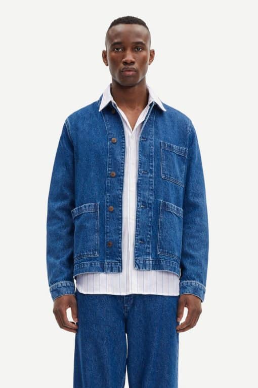 Samsoe & Samsoe New Worker Jacket Denim Lounge