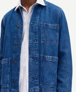 Samsoe & Samsoe New Worker Jacket Denim Lounge