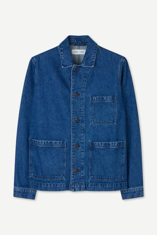 Samsoe & Samsoe New Worker Jacket Denim Lounge