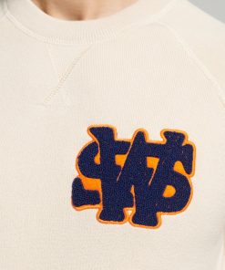 Superdry Vintage Varsity Knit Oatmeal