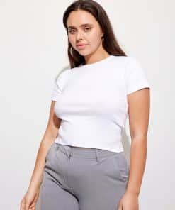 Envii Enally Crop Tee White