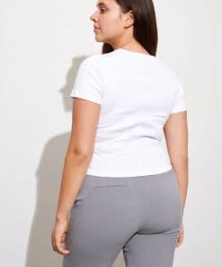 Envii Enally Crop Tee White