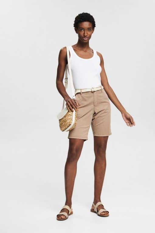Esprit Chino Shorts Taupe