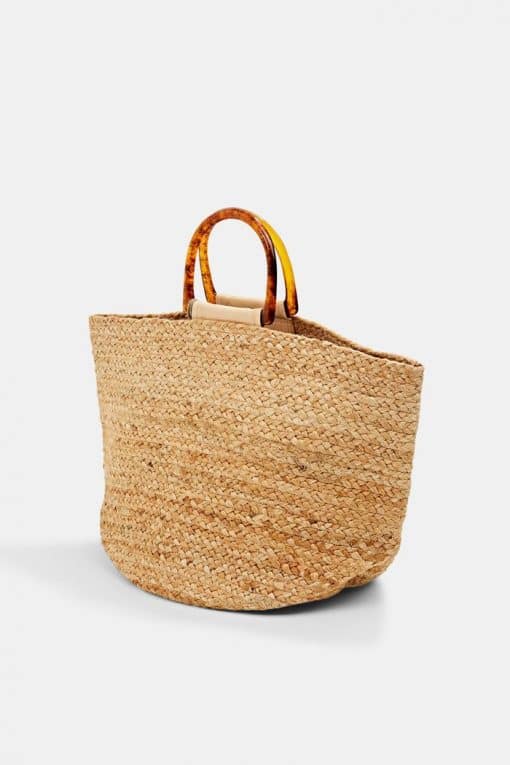 Esprit Jute Bag Camel