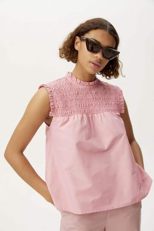Gestuz Bernadettegz Sleeveless Blouse Wild Rose
