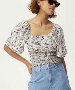 Gestuz Josygz Blouse Pink Flower Draft