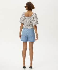 Gestuz Josygz Blouse Pink Flower Draft