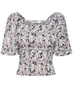 Gestuz Josygz Blouse Pink Flower Draft