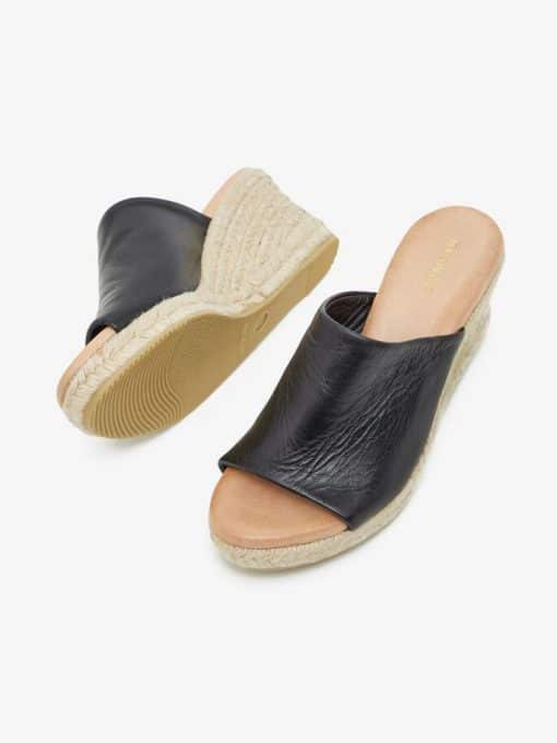 Bianco Biadena Sandals Black