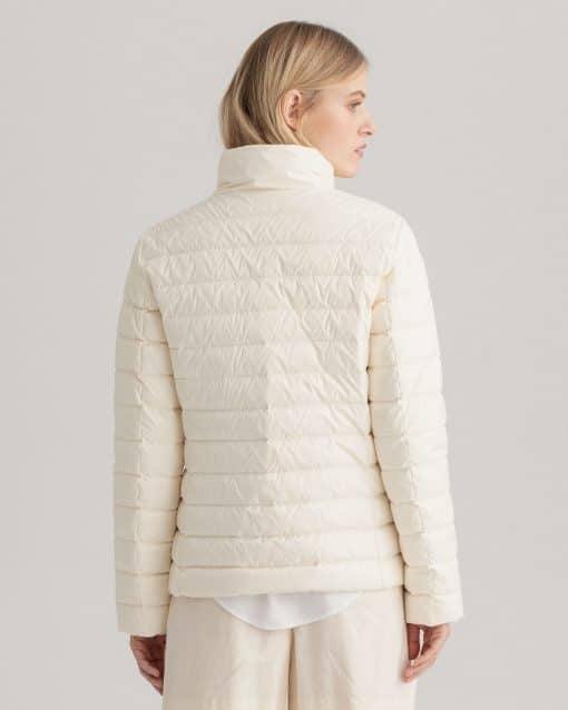 Gant Woman Light Down Jacket Cream