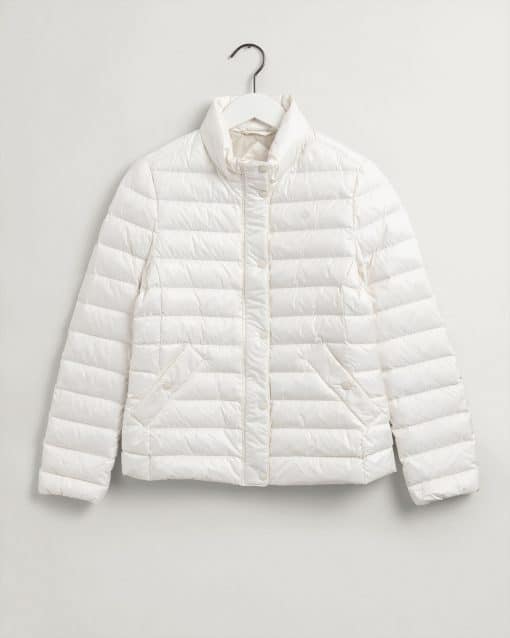 Gant Woman Light Down Jacket Cream