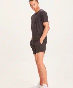 Knowledge Cotton Apparel Bay Stretch Swim Shorts Jet Black