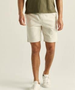 Morris Stockholm Winward Linen Shorts Off White