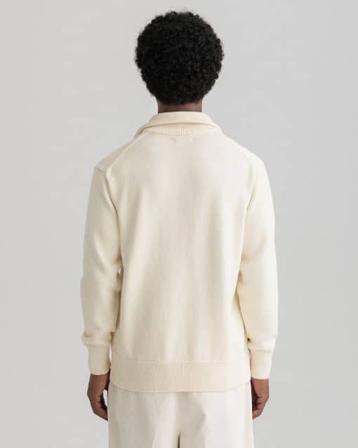 Gant Retro Shield Sweater Cream