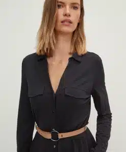 Comma, Shirt Dress Black