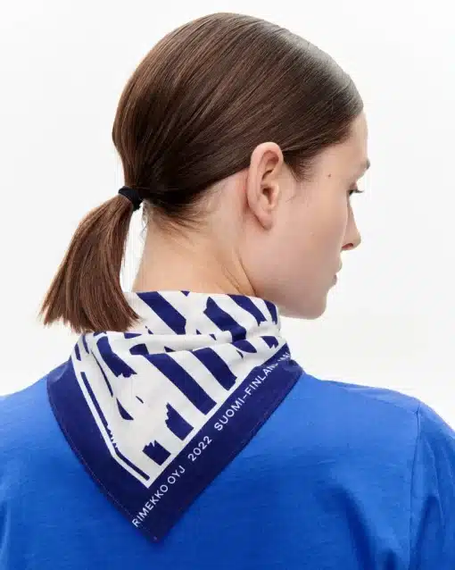 Marimekko Astrilli Tasaraita Unikko Scarf
