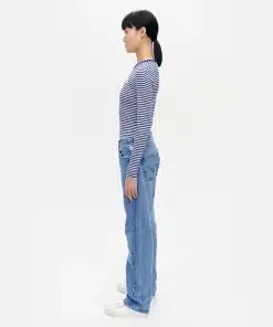 Marimekko Puoliraita Slim LS T-shirt