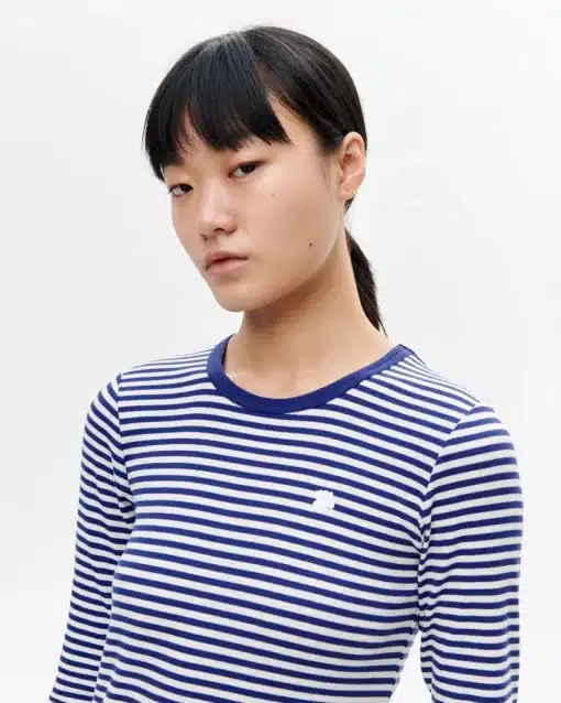 Marimekko Puoliraita Slim LS T-shirt