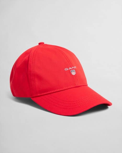 Gant Cotton Twill Cap Bright Red