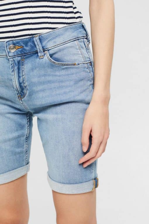 Esprit Denim Shorts Blue Light Washed