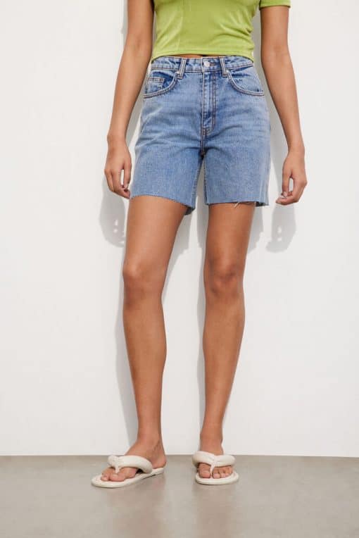 Envii Enbiloba Shorts Worn Blue