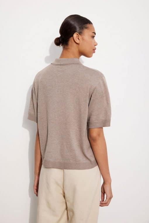 Envii Engranite Knit Beige Melange