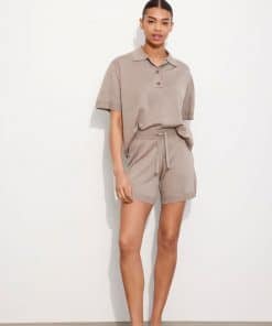 Envii Engranite Shorts Beige Melange