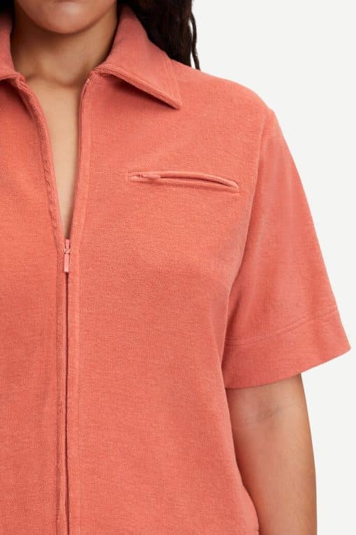 Samsoe & Samsoe Marte Shirt Coral Haze
