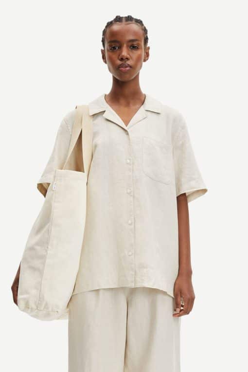 Samsoe & Samsoe Oscarine Shirt Oatmeal
