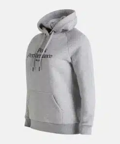 Peak Performance Original Hood Women Med Grey Melange