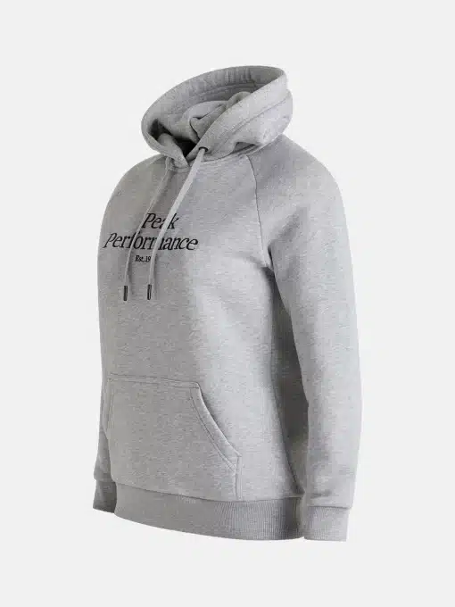 Peak Performance Original Hood Women Med Grey Melange