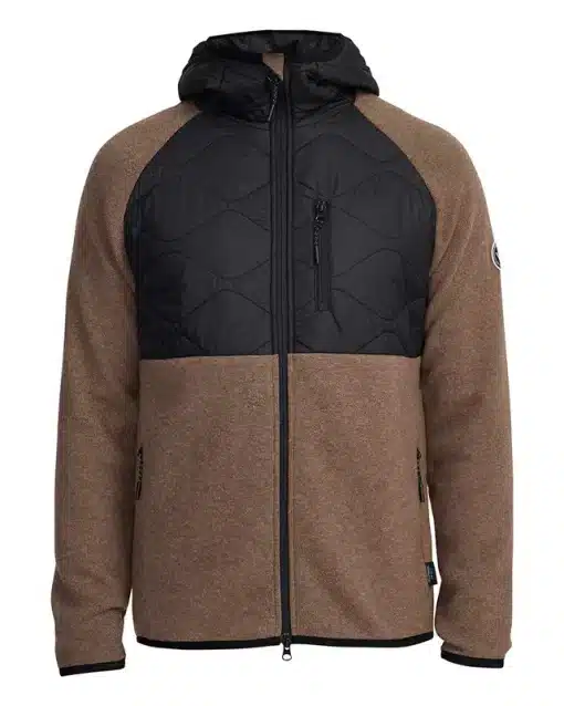 Holebrook Ruben Hood Windproof Jacket Walnut/Black