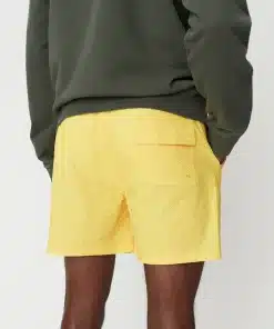Les Deux Quinn Seersucker Swim Shorts Maize Yellow
