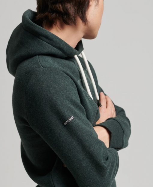 Superdry Vintage Venue Tonal Hoodie Campus Green Grit