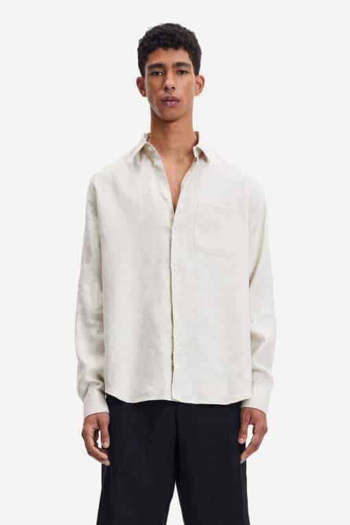 Samsoe & Samsoe Liam NF Shirt Oatmeal