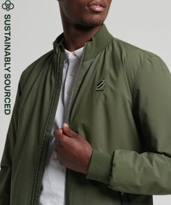 Superdry Code Training Harrington Jacket Dark Moss