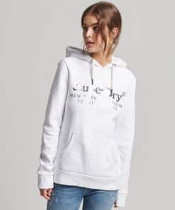 Superdry Vintage Venue Interest Hoodie Optic