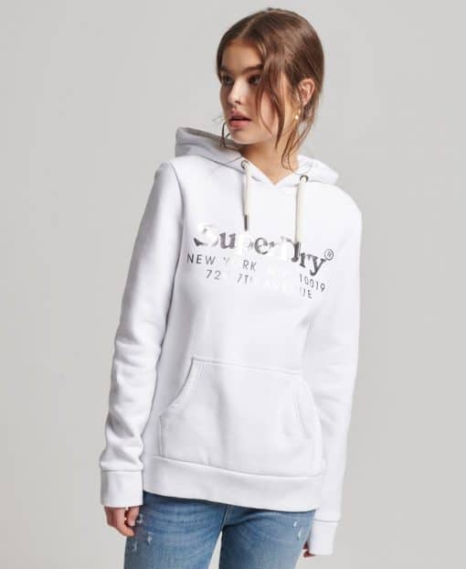 Superdry Vintage Venue Interest Hoodie Optic