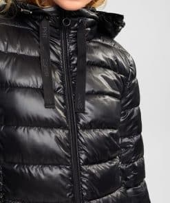 Esprit Quilted Coat Black